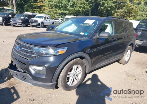 2021 Ford Explorer Xlt из США, поврежденный, VIN 1FMSK8DH9MGA00895